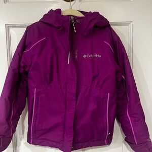 Columbia Kids' Vibrant Purple Snow Jacket